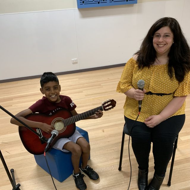 My child would like to learn piano and singing